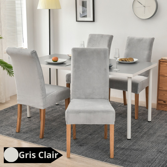 4 Housse de Chaise Extensible